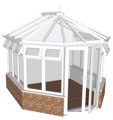 Measuring Instructions: Roller Blinds For Victorian (Angled) Conservatories