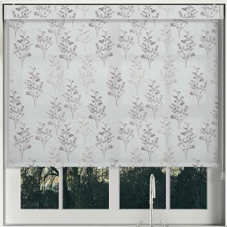 Acme Slate Electric No Drill Roller Blinds Frame