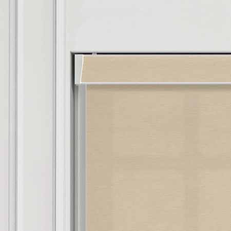 Alia Champagne Electric Pelmet Roller Blinds Product Detail