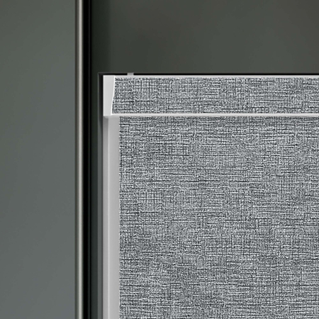 Ami Charcoal Electric Pelmet Roller Blinds Product Detail