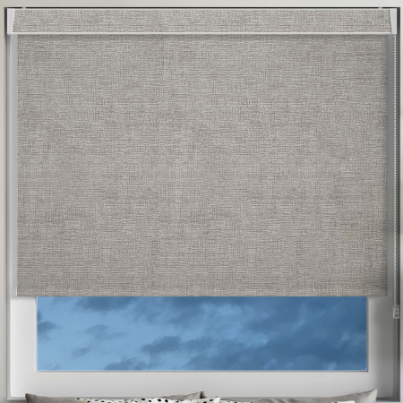 Ami Steel Grey Electric No Drill Roller Blinds Frame