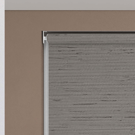 Aqua Weave Graphite Electric Roller Blinds Product Detail