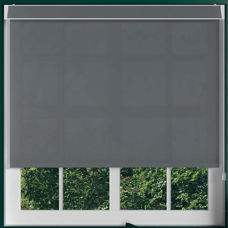 Asteroid Graphite No Drill Blinds Frame