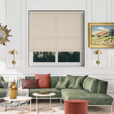 Asteroid Pearl Electric Roller Blinds
