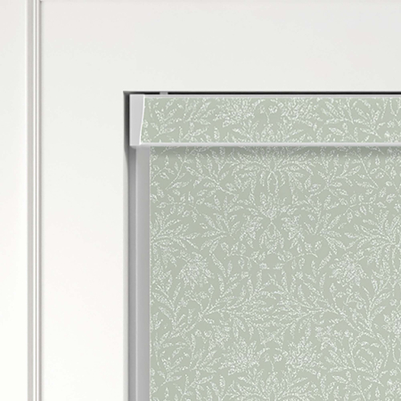 Baroque Grey Electric No Drill Roller Blinds Product Detail