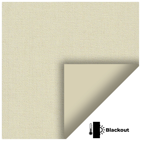 Bedtime Beige Electric No Drill Roller Blinds Scan