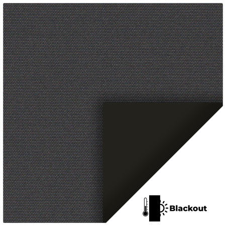 Bedtime Black Electric No Drill Roller Blinds Scan