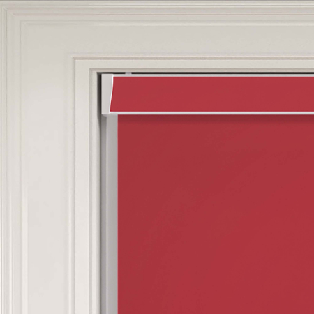 Bedtime Bright Red Electric No Drill Roller Blinds Product Detail