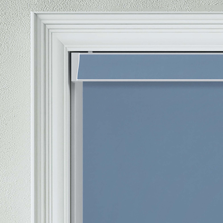 Bedtime Dusky Blue Electric No Drill Roller Blinds Product Detail