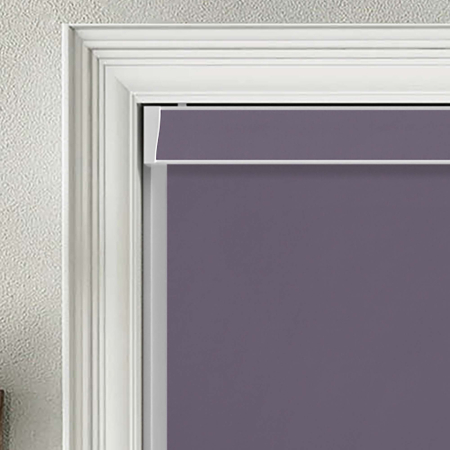 Bedtime Dusky Purple Electric No Drill Roller Blinds Product Detail