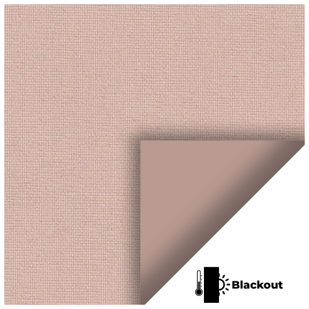Bedtime Hint of Pink Cordless Roller Blinds Scan