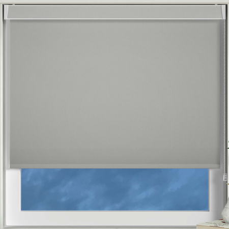 Bedtime Mid Grey Electric No Drill Roller Blinds Frame