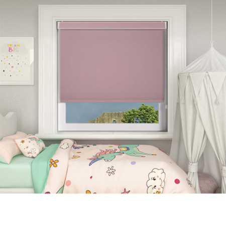 Bedtime Pastel Pink No Drill Blinds