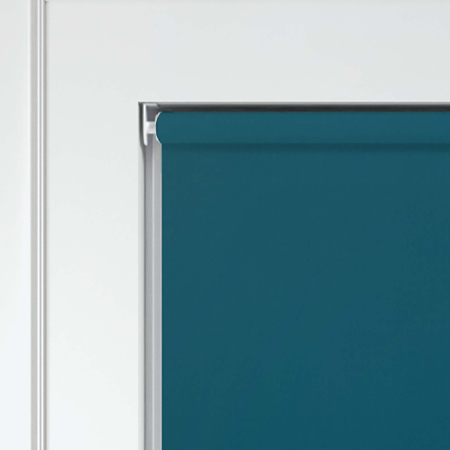 Bedtime Rich Teal Electric Roller Blinds Product Detail
