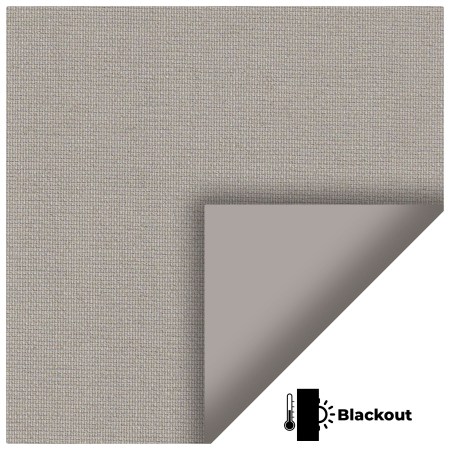 Bedtime Taupe Vertical Blinds Fabric Scan