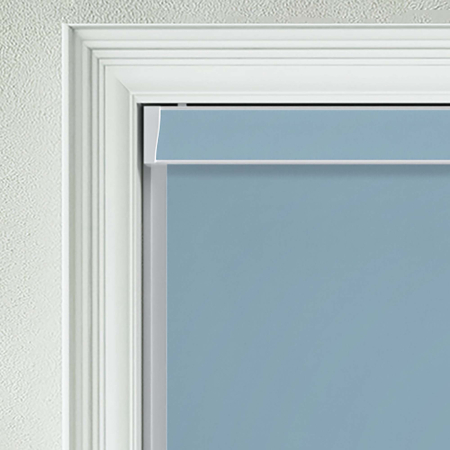 Bedtime Wedgewood Blue Electric No Drill Roller Blinds Product Detail