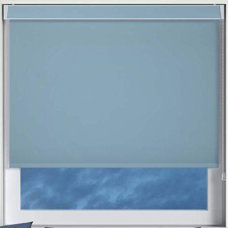 Bedtime Wedgewood Blue No Drill Blinds Frame