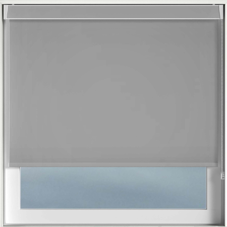 Blackout Thermic Grey No Drill Blinds Frame