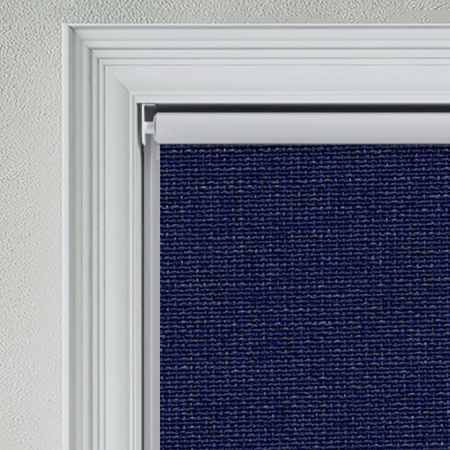Blackout Thermic Navy Electric Roller Blinds Product Detail