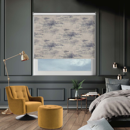 Bliss Stone Grey Electric Roller Blinds
