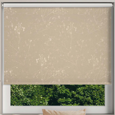 Cape Tulip Champagne Electric Roller Blinds Frame
