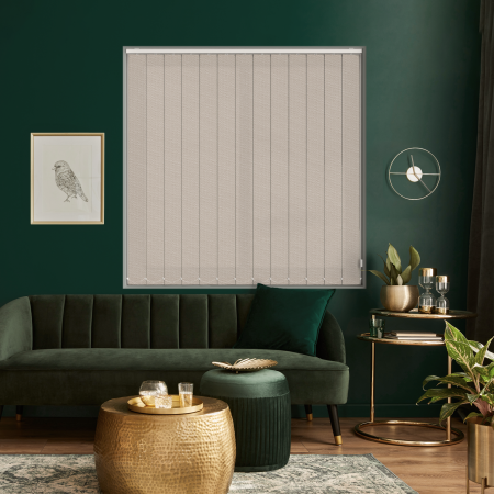 Charlie Taupe Vertical Blinds