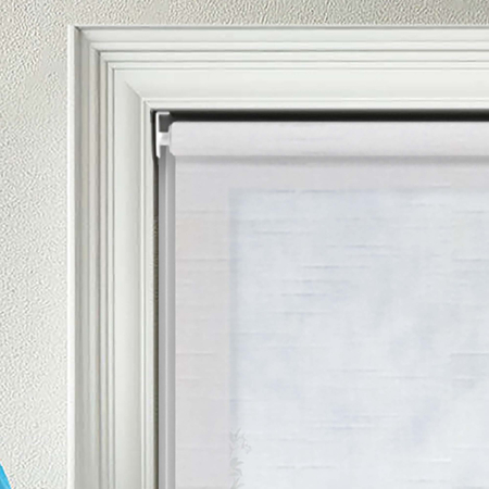 Ciro Sheer Snow Electric Roller Blinds Product Detail