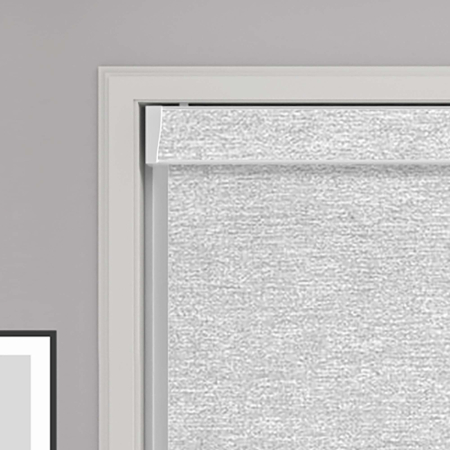 Cody Nordic White Electric No Drill Roller Blinds Product Detail