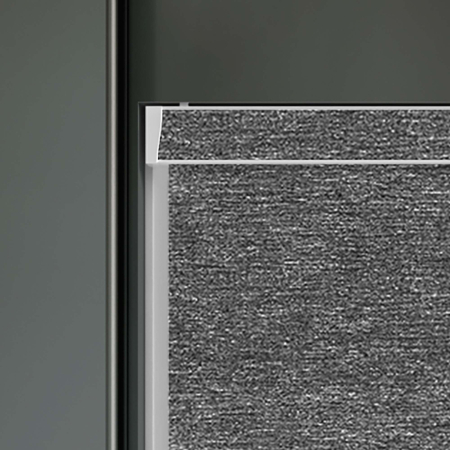 Cody Slate Grey Electric No Drill Roller Blinds Product Detail