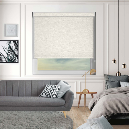 Cody Snow Shimmer Electric No Drill Roller Blinds