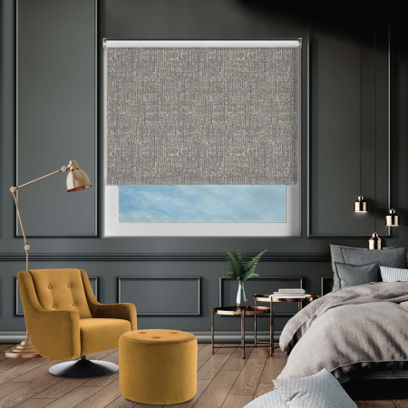 Cove Grey Electric Roller Blinds