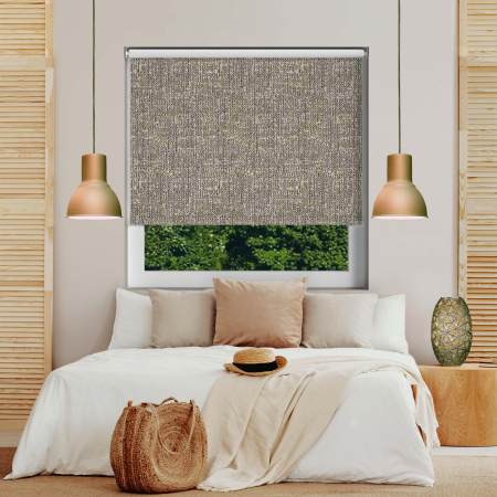 Cove Hessian Cordless Roller Blinds