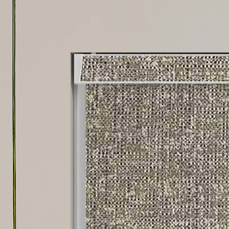 Cove Hessian Electric Pelmet Roller Blinds Product Detail