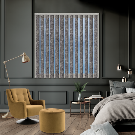 Cove Seagrass Replacement Vertical Blind Slats Open