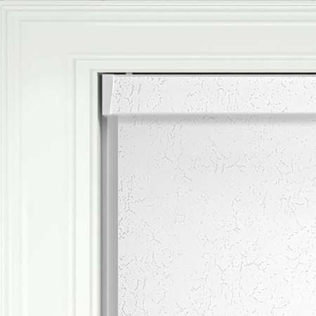 Crackles White Electric No Drill Roller Blinds Product Detail