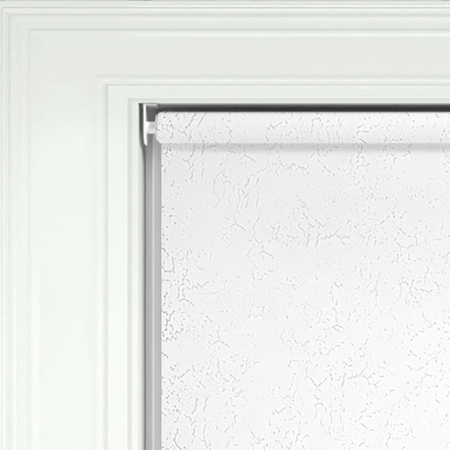 Crackles White Electric Roller Blinds Product Detail