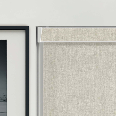 Demi Beige Electric No Drill Roller Blinds Product Detail