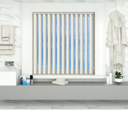 Divine Intimate Vertical Blinds Open