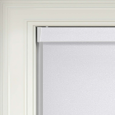 Eden Bright White Electric No Drill Roller Blinds Product Detail