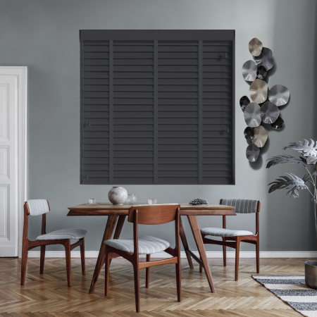 Empire with Dusk Tape Wood Venetian Blinds
