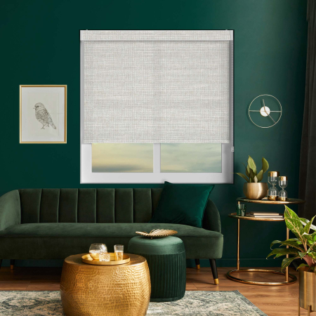 Entwine Bark Electric No Drill Roller Blinds