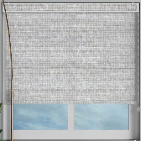 Entwine Charcoal Electric No Drill Roller Blinds Frame