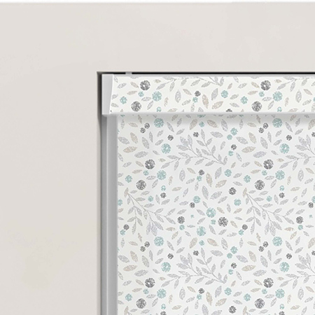 Floral Scatter Maya Electric No Drill Roller Blinds Product Detail
