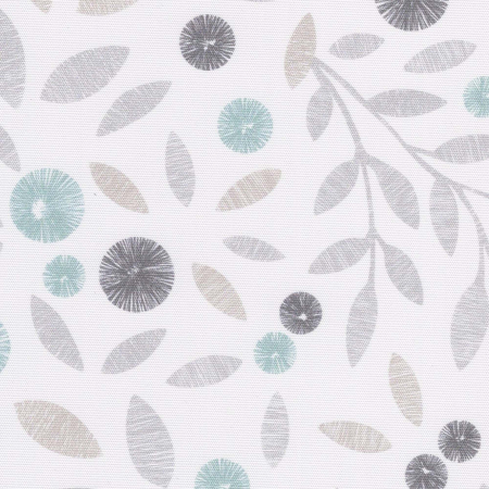 Floral Scatter Maya Electric No Drill Roller Blinds Scan