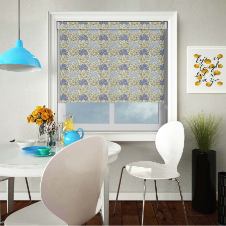Flowerbed Sky No Drill Blinds
