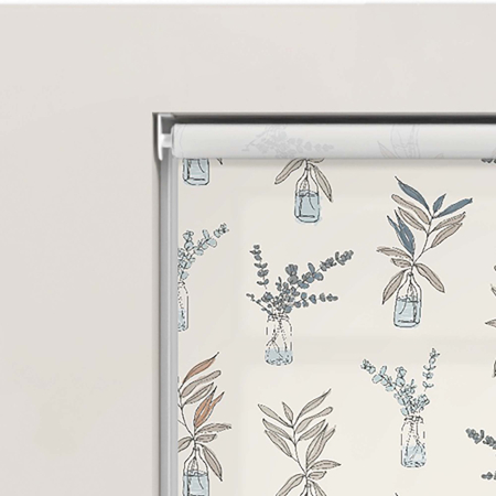 Foliage Finds Muted Roller Blinds Product Detail