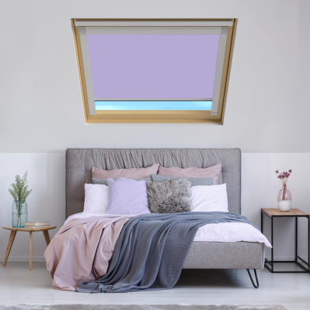 Gentle Lavender Roto Roof Window Blinds