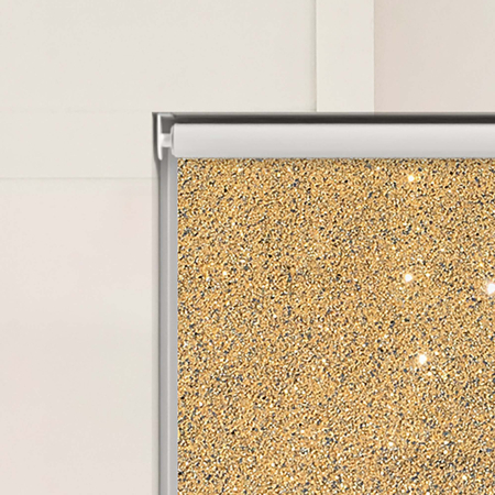 Gold Glitter Roller Blinds Product Detail