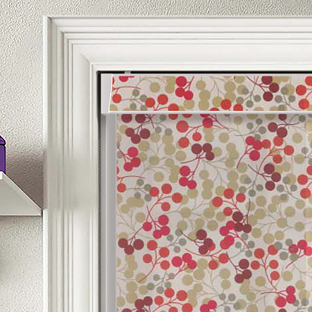 Harvest Scarlet Electric No Drill Roller Blinds Product Detail