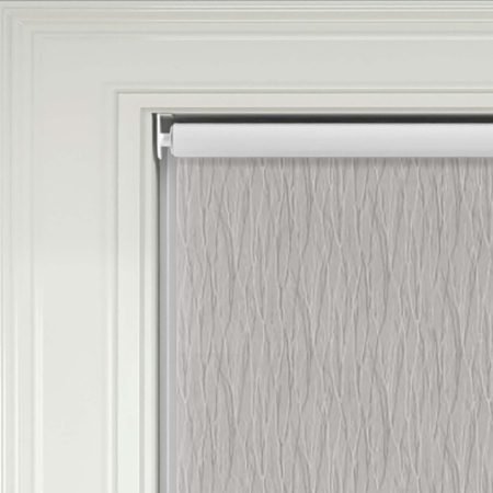 Hollow Grey Electric Roller Blinds Product Detail
